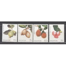 Singapur - Correo Yvert 482/5 ** Mnh  Frutos