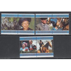 Pitcairn - Correo Yvert 482/7 ** Mnh Personajes