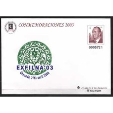 España II Centenario Sobres enteros postales 2003 Edifil 84 ** Mnh