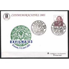 España II Centenario Sobres enteros postales 2003 Edifil 84 usado