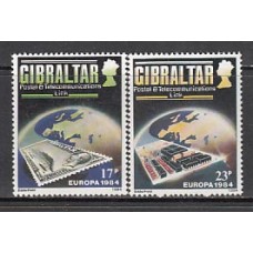Gibraltar - Correo 1984 Yvert 483/4 ** Mnh Europa