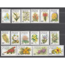 Trinidad y Tobago - Correo Yvert 483/98 ** Mnh  Flores