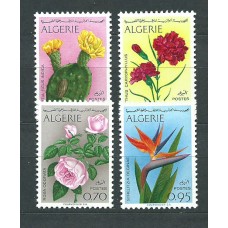 Argelia - Correo Yvert 484/7 ** Mnh  Flores