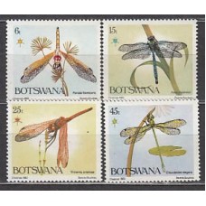 Botswana - Correo Yvert 485/9 ** Mnh  Navidad insectos