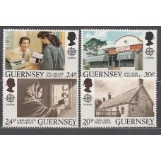 Guernsey - Correo 1990 Yvert 485/8 ** Mnh Europa