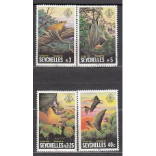 Seychelles - Correo Yvert 485/8 ** Mnh  Fauna