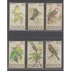 Jamaica - Correo Yvert 485/90 ** Mnh Fauna aves