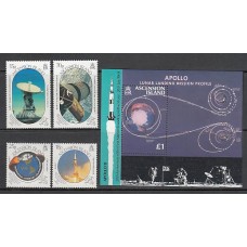 Ascension - Correo Yvert 486/89+Hb 19 ** Mnh  Astro