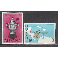 Guayana Britanica - Correo Yvert 487/8 ** Mnh Deportes. Criquet