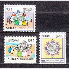 Sudan - Correo Yvert 487/9 ** Mnh