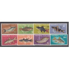 Tailandia - Correo Yvert 490/7 ** Mnh  Fauna peces