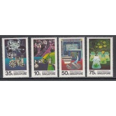 Singapur - Correo Yvert 493/6 ** Mnh