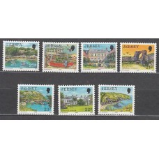 Jersey - Correo 1990 Yvert 495/501 ** Mnh Vistas