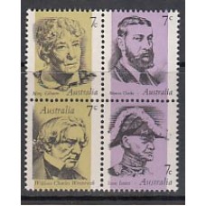 Australia - Correo 1973 Yvert 495/8 ** Mnh Personajes