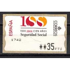 España II Centenario Etiquetas franqueo térmico 2000 Edifil 32 ** Mnh