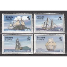 Pitcairn - Correo Yvert 496/9 ** Mnh Barcos