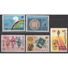 Vietnam del Sur Correo Yvert 497A/97E ** Mnh 