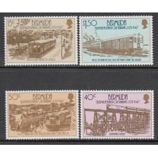 Bermudas - Correo Yvert 498/501 ** Mnh Barcos