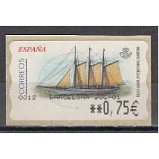 España II Centenario Etiquetas franqueo térmico 2002 Edifil 61 ** Mnh