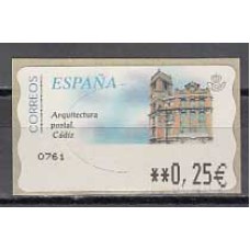 España II Centenario Etiquetas franqueo térmico 2002 Edifil 67 ** Mnh