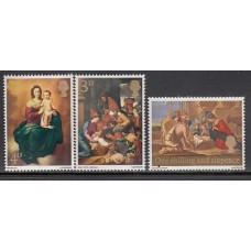 Gran Bretaña - Correo 1967 Yvert 499/501 ** Mnh Navidad