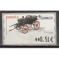 España II Centenario Etiquetas franqueo térmico 2003 Edifil 82 ** Mnh