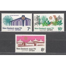Nueva Zelanda - Correo 1970 Yvert 501/3 ** Mnh