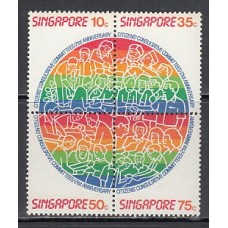 Singapur - Correo Yvert 501/4 ** Mnh