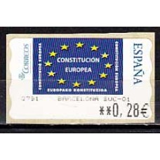 España II Centenario Etiquetas franqueo térmico 2005 Edifil 104 ** Mnh