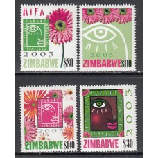 Zimbabwe Correo Yvert 504/7 ** Mnh  Festival de Arte