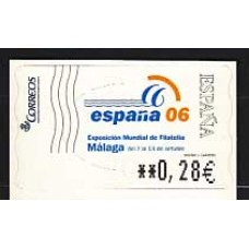 España II Centenario Etiquetas franqueo térmico 2006 Edifil 121 ** Mnh