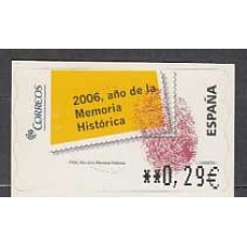 España II Centenario Etiquetas franqueo térmico 2006 Edifil 122 ** Mnh Juego