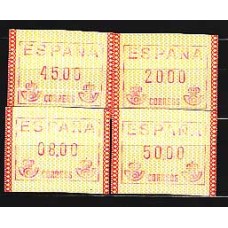 España II Centenario Etiquetas de franqueo ATMs Edifil 1 ** Mnh