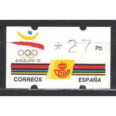 España II Centenario Etiquetas de franqueo ATMs Edifil 4 ** Mnh