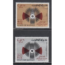 Kuwait - Correo 1971 Yvert 506/7 ** Mnh  Telecomunicaciones