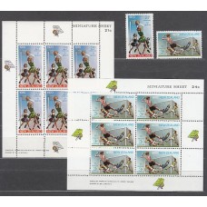 Nueva Zelanda - Correo 1970 Yvert 506/7+H,28/9 ** Mnh Deportes