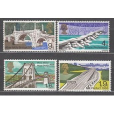 Gran Bretaña - Correo 1968 Yvert 506/509 ** Mnh Puentes