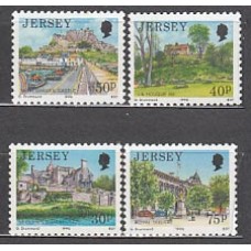 Jersey - Correo 1990 Yvert 506/9 ** Mnh Vistas