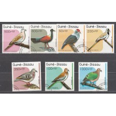 Guinea Bissau - Correo Yvert 507/13 o  Fauna aves