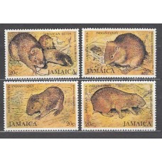 Jamaica - Correo Yvert 508/11 ** Mnh Fauna