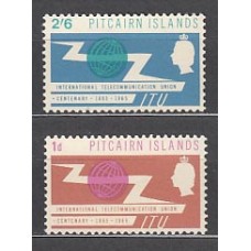 Pitcairn - Correo Yvert 51/2 ** Mnh Uit