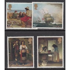 Jersey - Correo 1971 Yvert 51/54 ** Mnh Pinturas