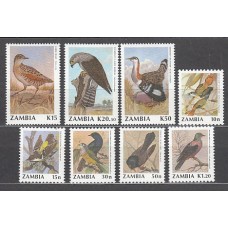 Zambia - Correo Yvert 510/7 ** Mnh   Fauna aves