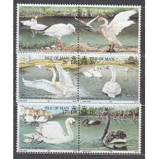 Man - Correo 1991 Yvert 512/17 ** Mnh Fauna aves