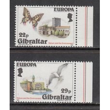 Gibraltar - Correo 1986 Yvert 513/4 ** Mnh Fauna