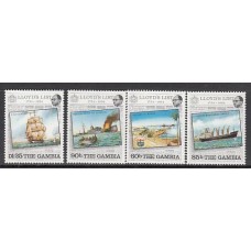 Gambia - Correo 1984 Yvert 514/7 ** Mnh  Barcos