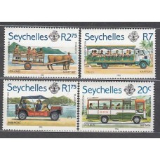 Seychelles - Correo Yvert 514/7 ** Mnh  Transportes