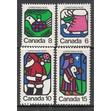 Canada - Correo 1973 Yvert 515/8 ** Mnh Navidad