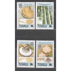 Tuvalu - Correo Yvert 515/8 ** Mnh Flora. Setas