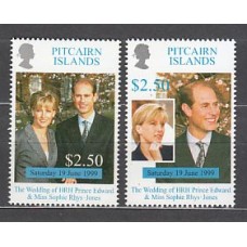 Pitcairn - Correo Yvert 516/7 ** Mnh Personajes